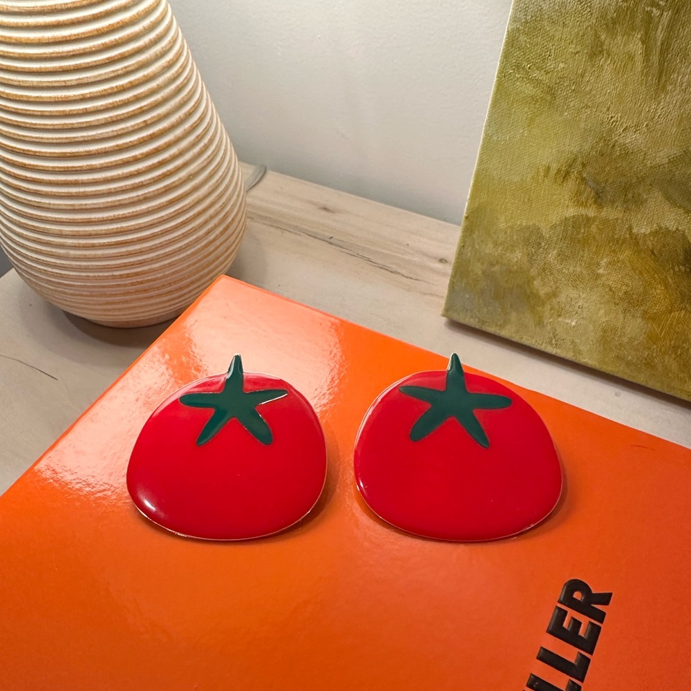 Simon Miller Tomato Earrings - Brand New / Never Worn